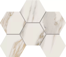 Мозаика Estima Miramare RM01 25x28.5 белый