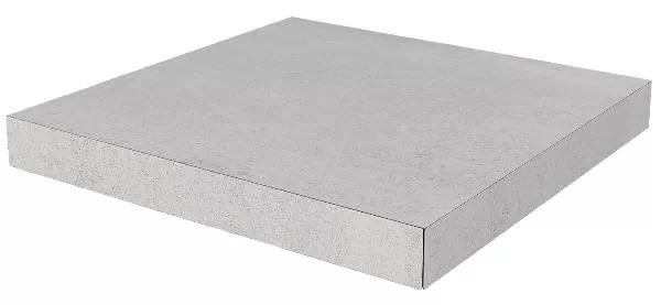 Ступень угловая клееная DD602020R\GCA Про Матрикс серый светлый 33х33