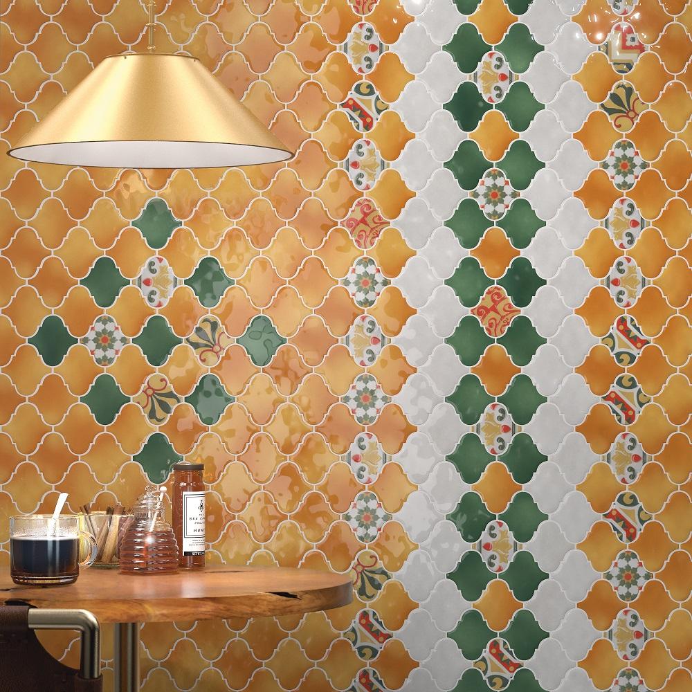 Керамическая плитка Kerama Marazzi 65006 Арабески Майолика бирюза 26x30