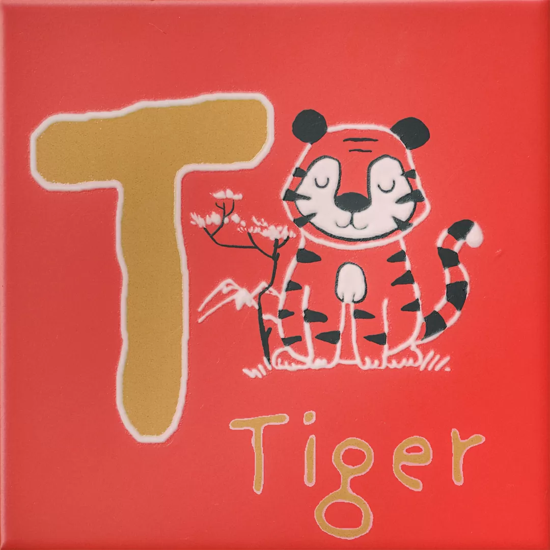 Декор Kerama Marazzi OS\A232\5107 Зоопарк T матовый 20x20