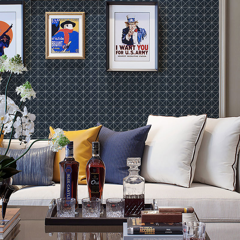 Мозаика СтарМозаик Star Blue 25.9x25.9 голубой