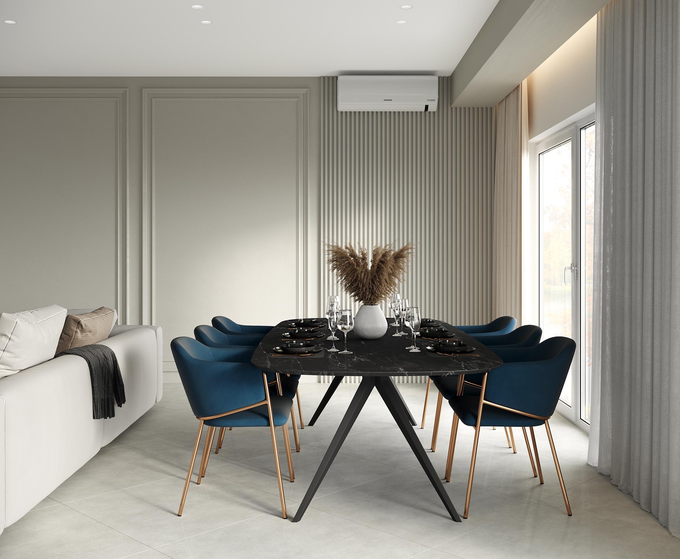 Керамогранит Laparet Prism Grey 80x80 лаппатированный