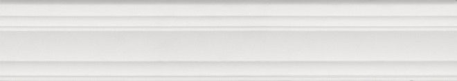 Бордюр Kerama Marazzi Синтра Багет белый матовый обрезной 7.3x40 BLF008R