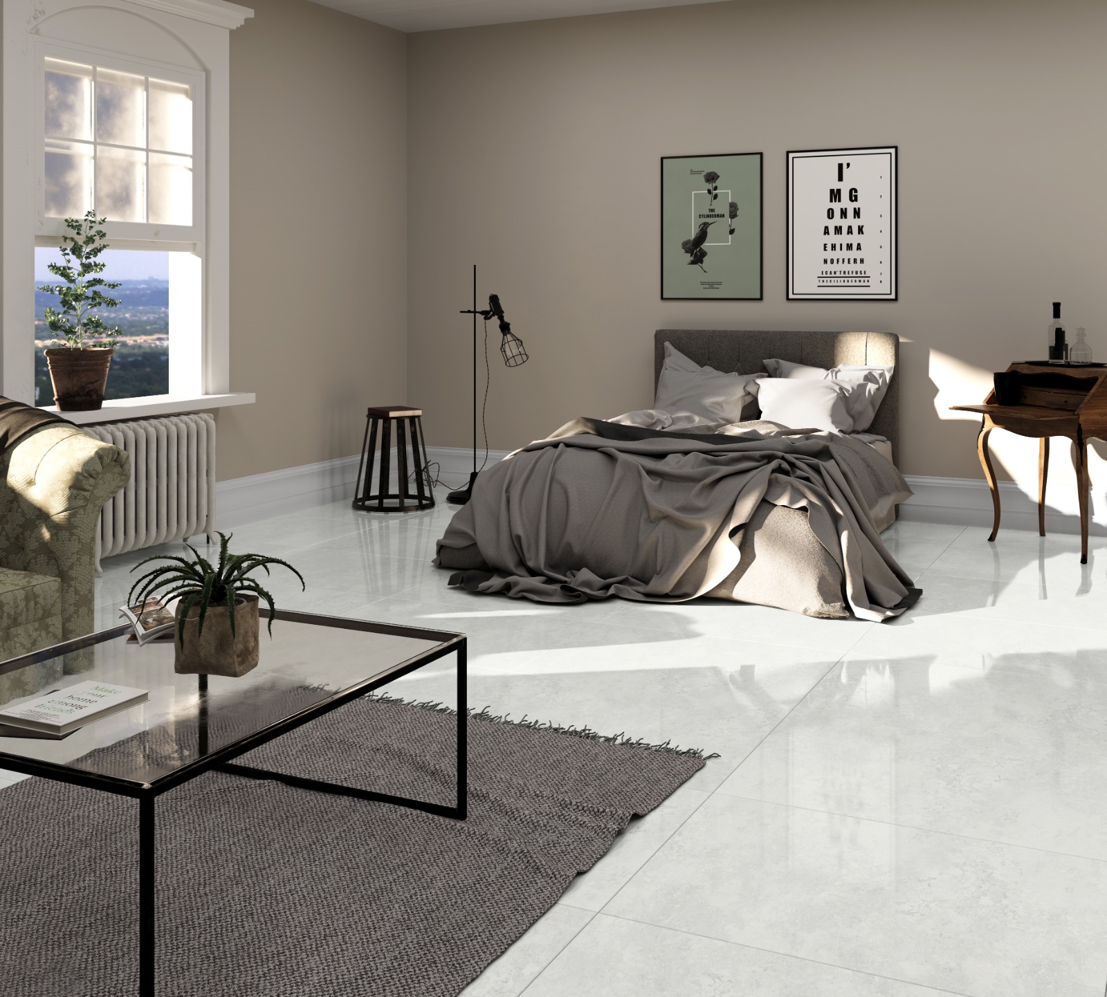 Керамогранит Goldis Tile Rio White P8AA0YBAA0A1SO белый 60x120