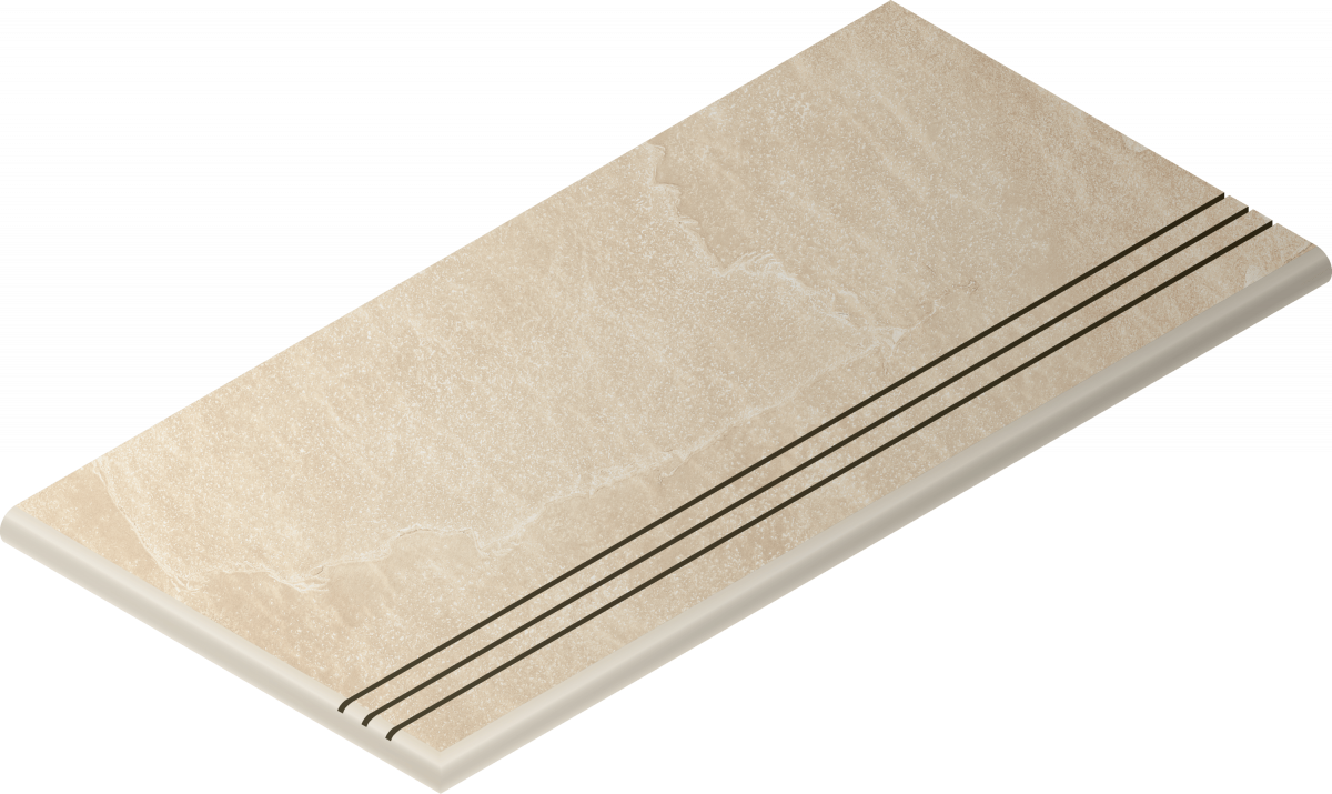 Ступень закругленная угловая левая Italon Materia X2 Magnesio 30x60