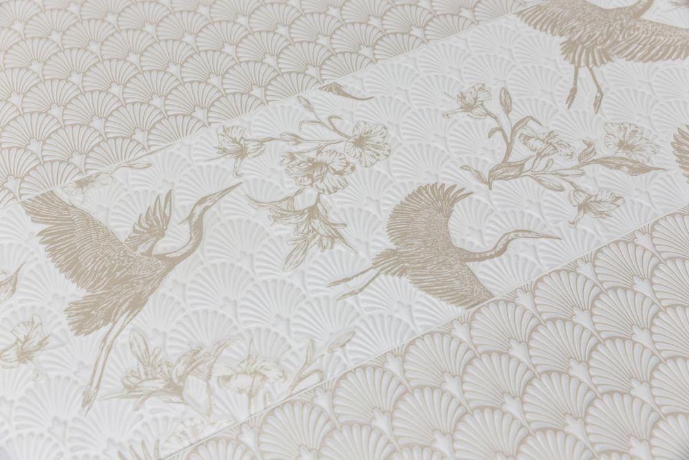 Керамическая плитка Kerama Marazzi Гарса структура белый матовый обрезной 25x75 12154R