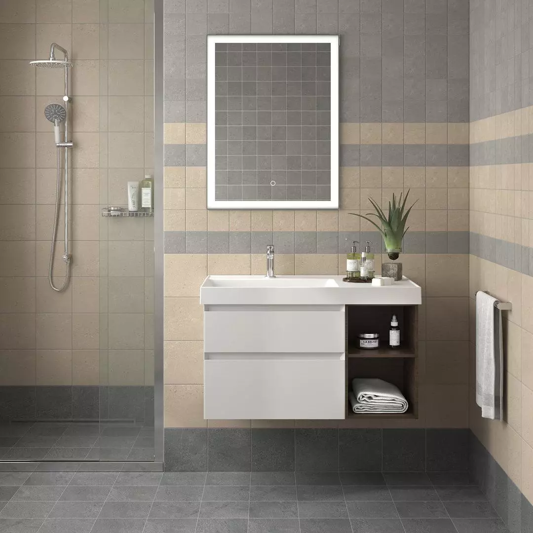 Мозаика Kerama Marazzi Матрикс мозаичный серый 20x30 MM8343