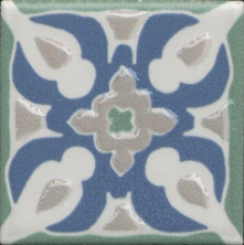 Вставка Kerama Marazzi Анвер 7 зеленый 4.85x4.85 OS\B177\21052