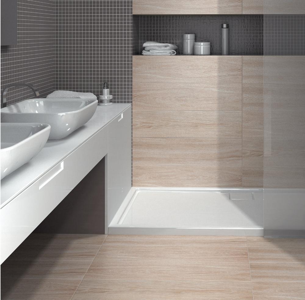 Керамогранит Kerama Marazzi Фрегат темно-коричневый обрезной 20x80 SG701590R