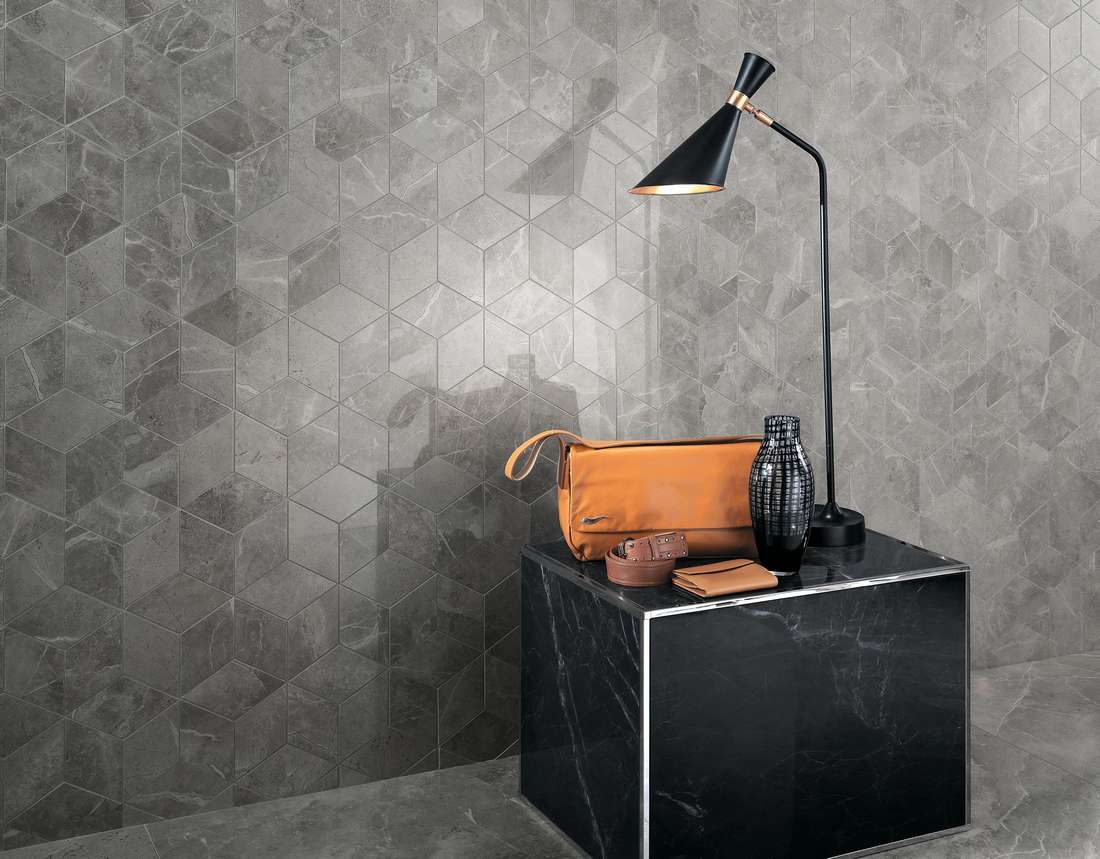 Керамогранит Marvel Grey Fleury Lapp. A7F8 75x150