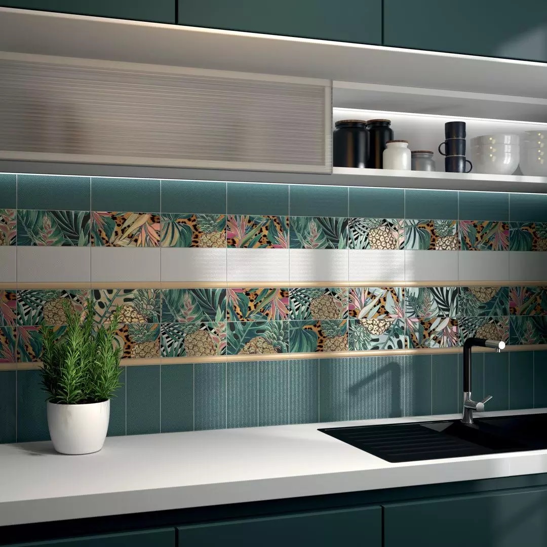 Декор Kerama Marazzi Пальмейра 1 9.9x20 HGD\A492\19056