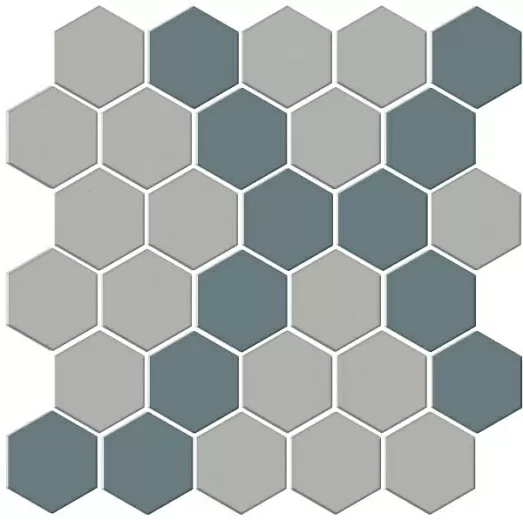 Декор Kerama Marazzi AD\A674\MM Агуста 7 мозаичный микс матовый 30.1x30.1