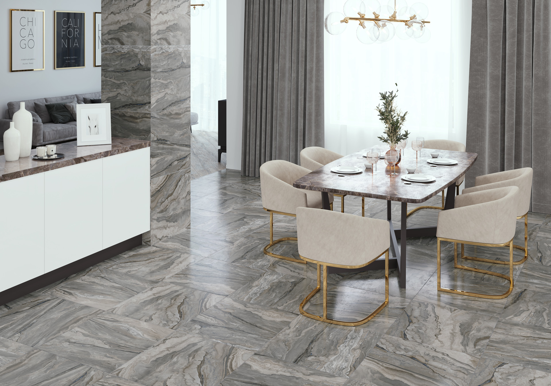 Декор Alma Ceramica Аркадия DWU09ARC007 серый 24.9x50