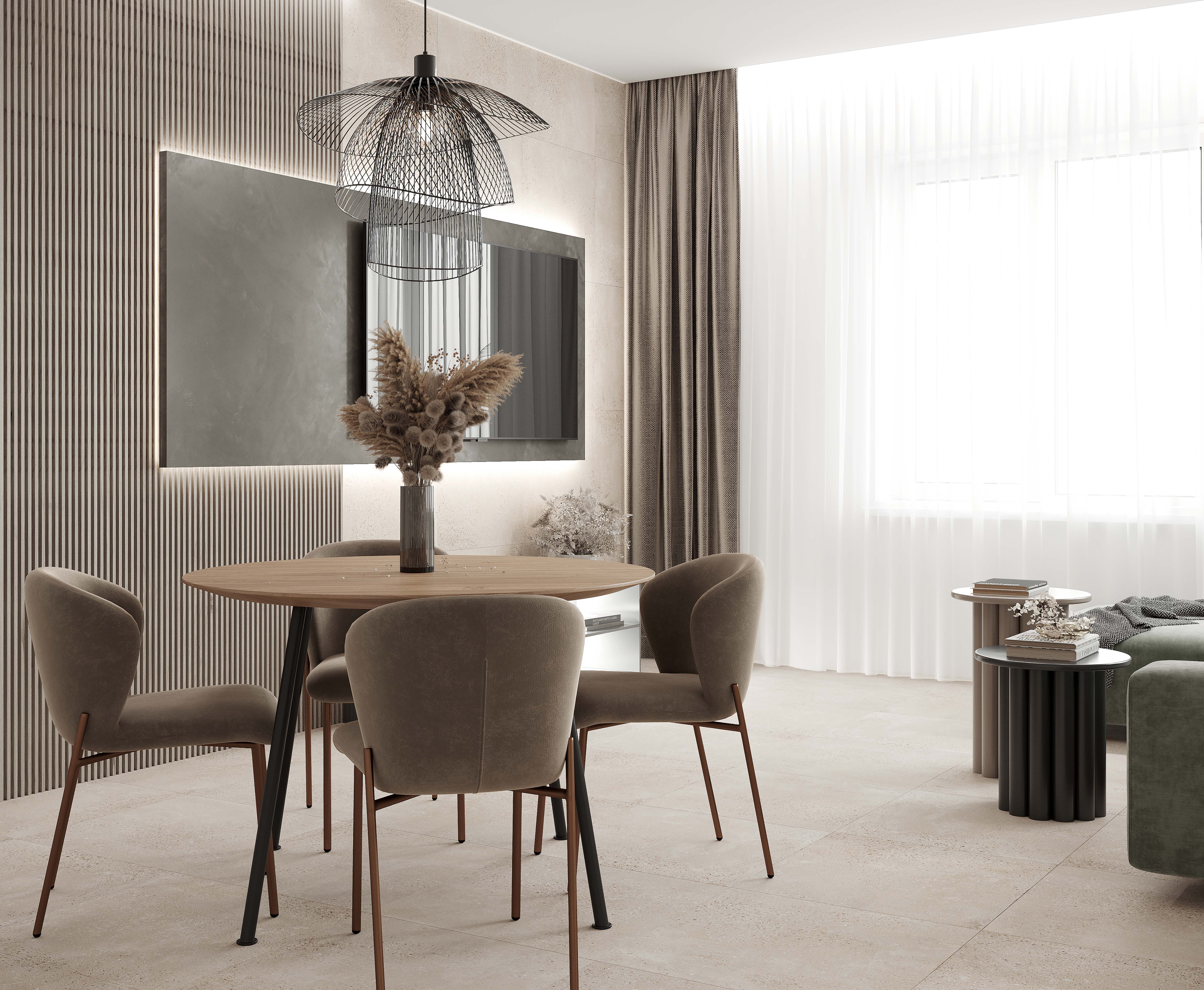 Керамогранит Laparet Tiffany графитовый 60x120 матовый