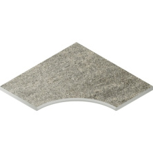 Бортик угловой закругленный Nordica X2 Silver 60x60