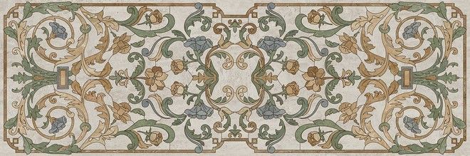 Декор Kerama Marazzi Эвора глянцевый обрезной 30x89.5