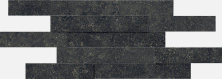 Мозаика Italon Room Stone Black Brick 3d 28x78