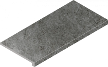 Ступень Италон Магма Графит Грип угловая правая 620070002969 серый 33x60