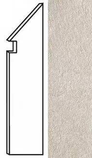 Ступень правая Brave Gypsum Battiscopa Sag. Dx A1JK 7.2x30