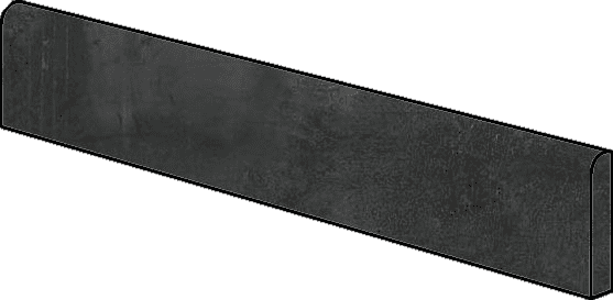 Плинтус Atlas Concorde Heat Steel 7,2x60