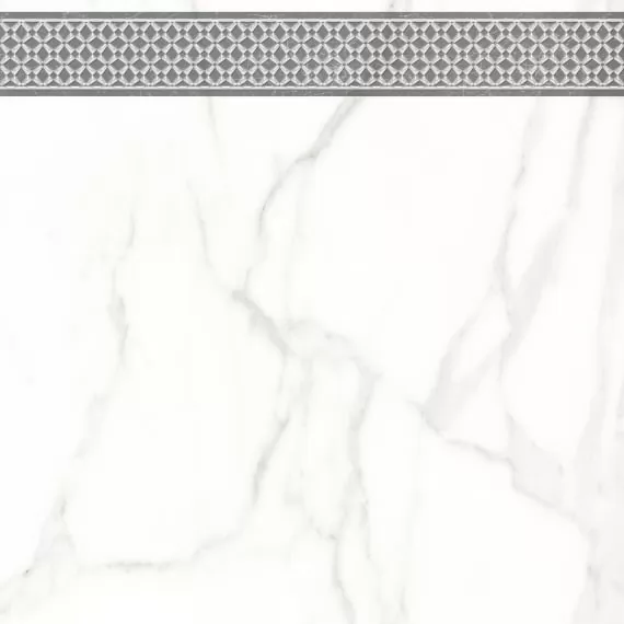 Декор Lasselsberger Каррара Нова 7346-0003 белый 45x45
