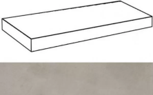 Ступень угловая левая Italon Millennium Iron 33x80