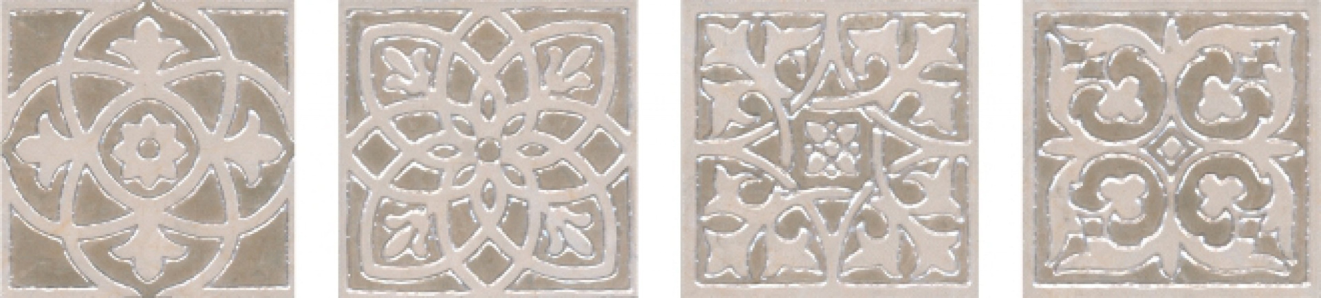 Вставка Kerama Marazzi HGD\B170\SG1550L Парнас беж лаппатированная 9,5x9,5