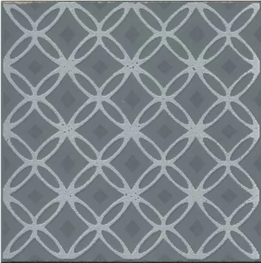 Декор Kerama Marazzi VT\A607\1335 Агуста 1 синий матовый 9.8x9.8