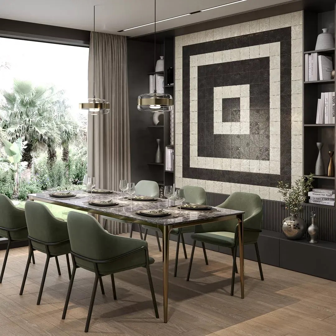 Декор Kerama Marazzi KMD2SFC003BN Агдаль 2 металл глянцевый структура 15x15