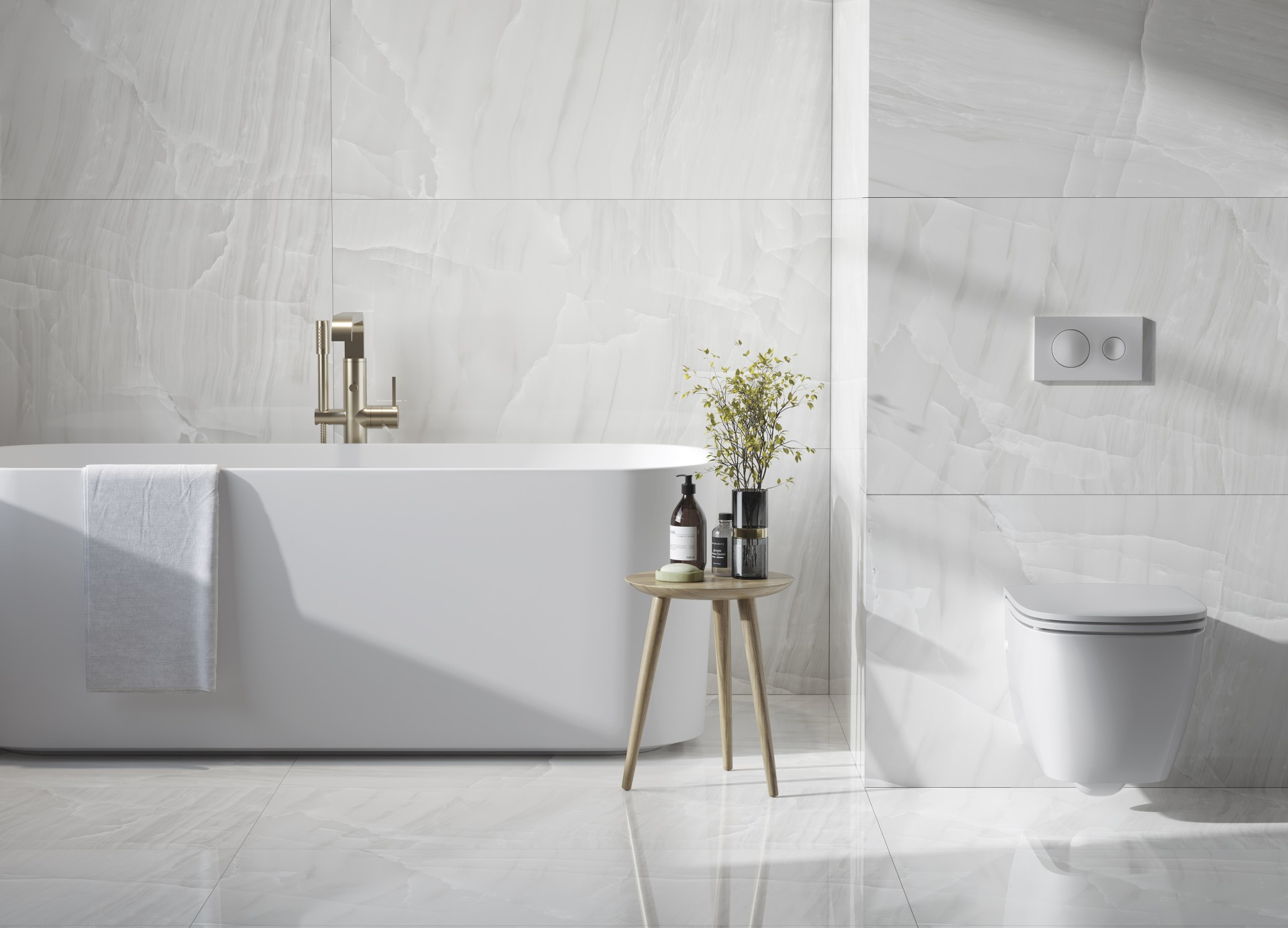 Керамогранит Керранова Moroz I Solnce Beige K-2092/LR/600x1200x10 бежевый