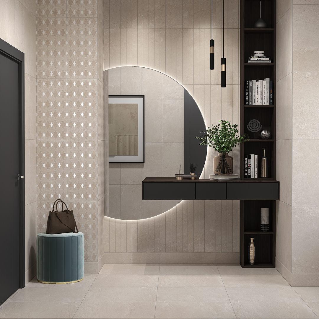 Бордюр Kerama Marazzi SPA060R Про Матрикс бежевый матовый обрезной 2.5x30