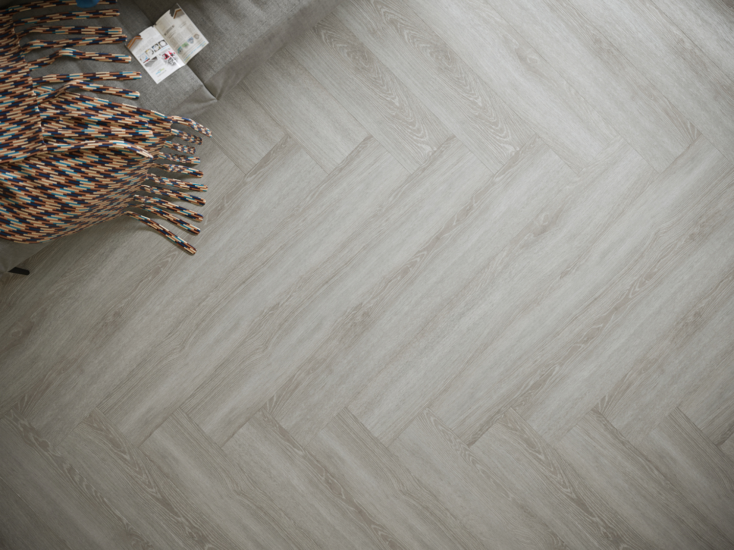 Кварцвиниловая плитка Fine Floor Gear FF-1814 Дуб Франкоршам кварц винил напольный