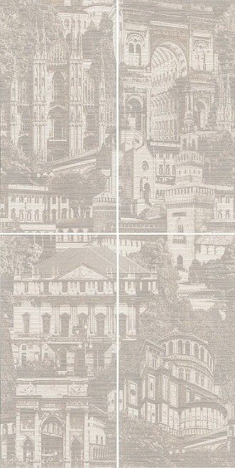 Декор Kerama Marazzi HGD\A423\4x\11037R Панно Веласка 60x120