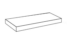 Ступень угловая левая Italon Wonderful Life Pepper 33x160