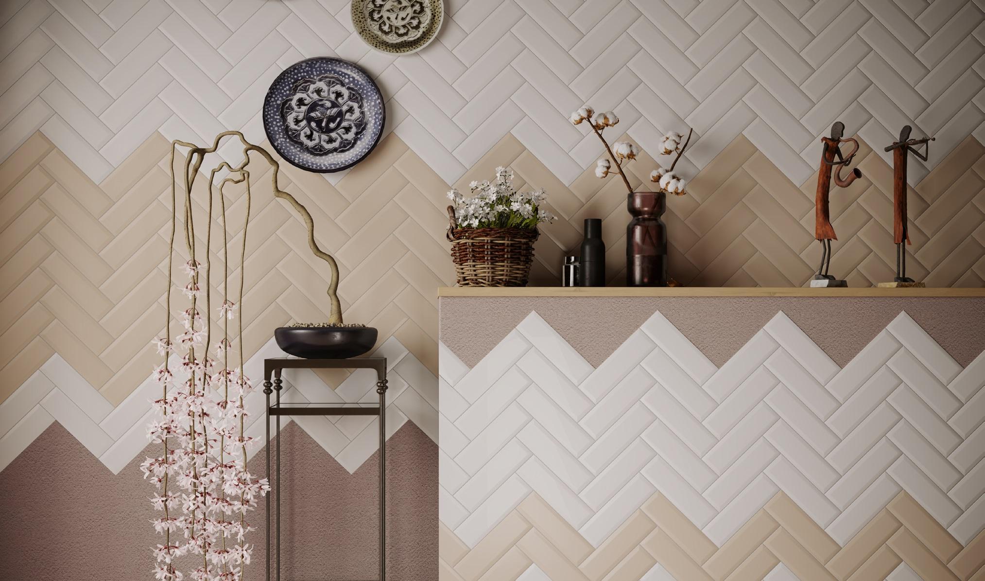 Керамическая плитка Kerama Marazzi 9001 Гамма белый 8,5x28,5