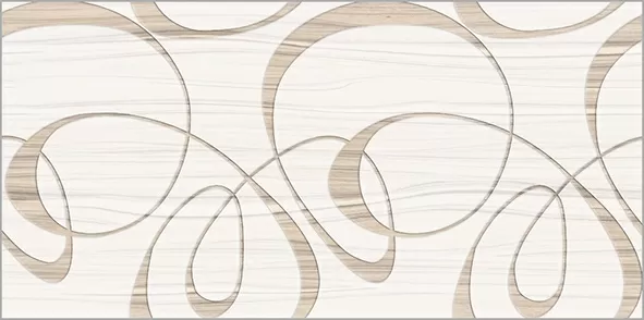 Декор Alma Ceramica Плессо DWU09PLS004 бежевый 24.9x50