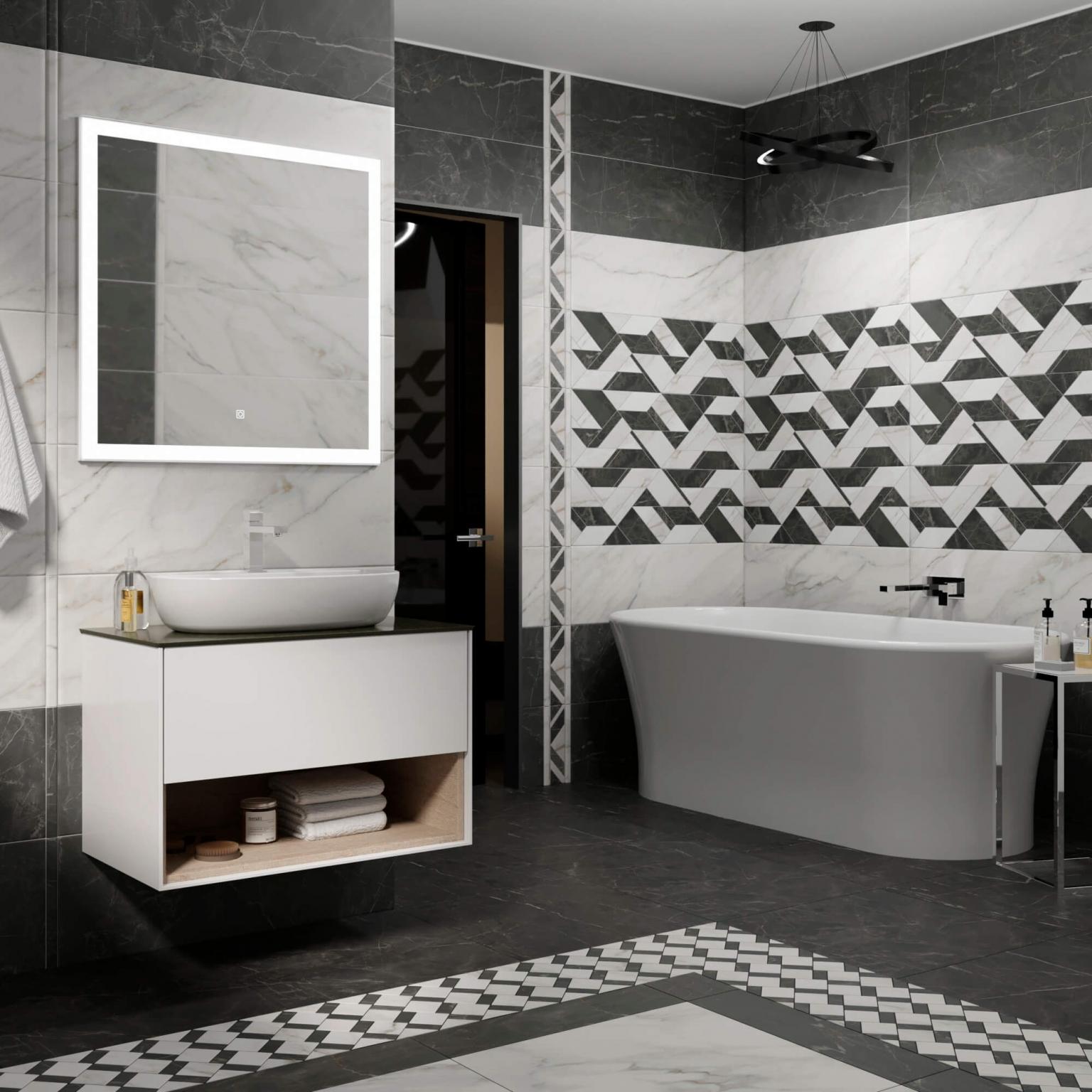 Бордюр Kerama Marazzi 13109TR\11 Буонарроти матовый обрезной 7.2x30