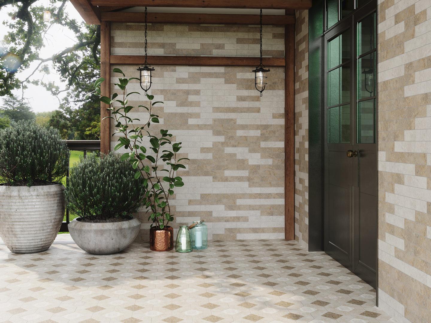 Вставка Kerama Marazzi OS\A127\1327 Декор Брюссель 1 матовая 9,8x9,8