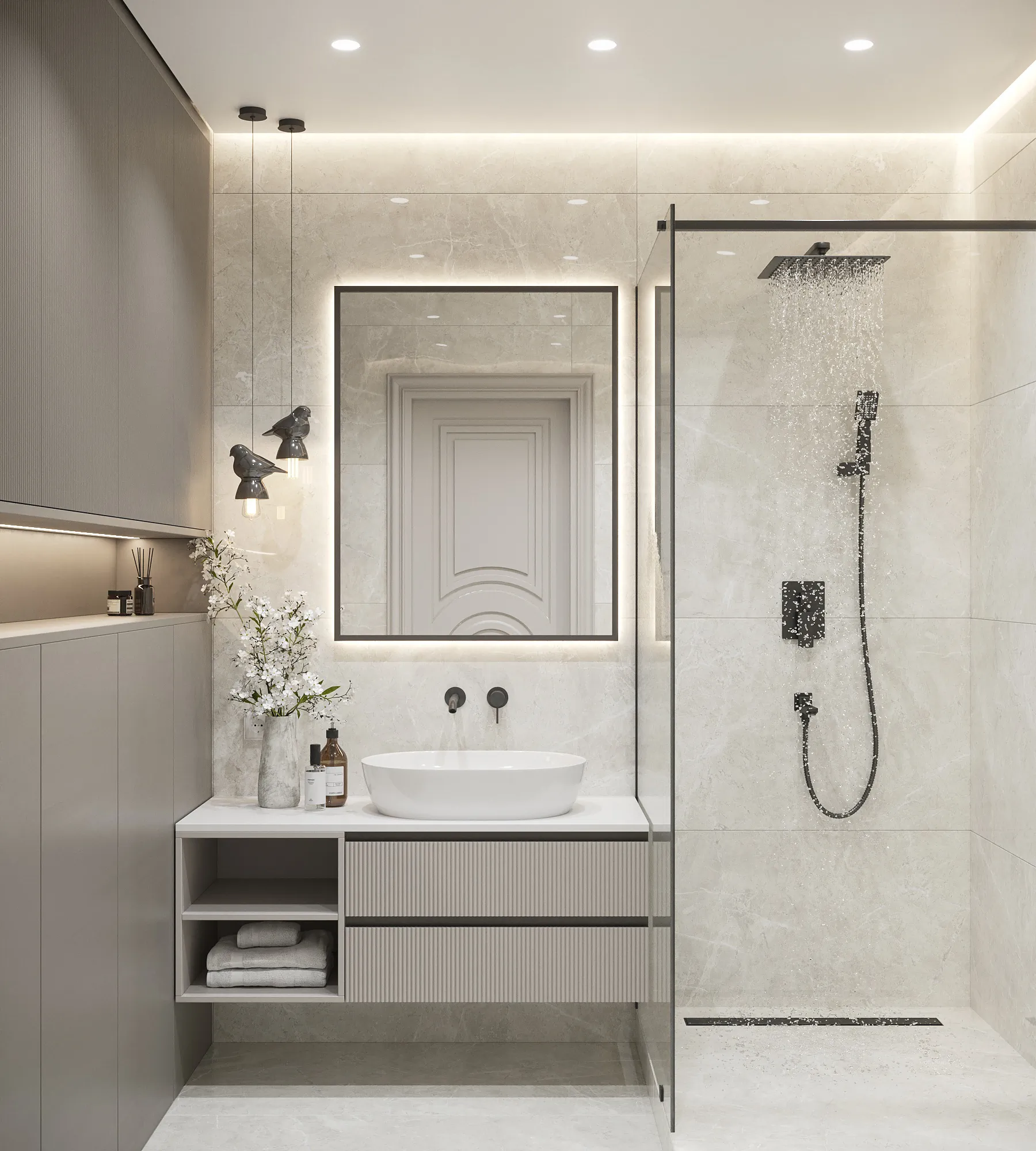 Керамогранит Аркадия Керамика RT6014-A Florencia Bianco Matt Rustic 60x60 белый