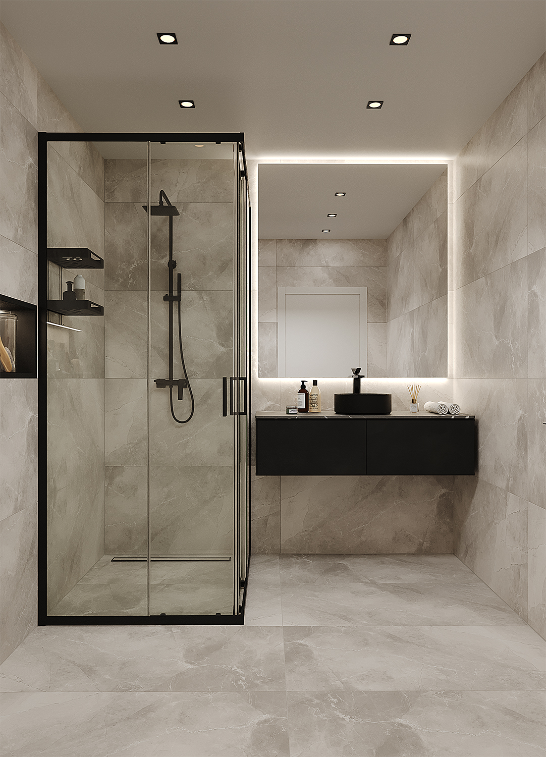 Керамогранит Старо Alpine Gris Matt 60x120 серый