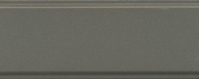 Бордюр Kerama Marazzi Магнолия зеленый матовый обрезной 12x30 BDA024R