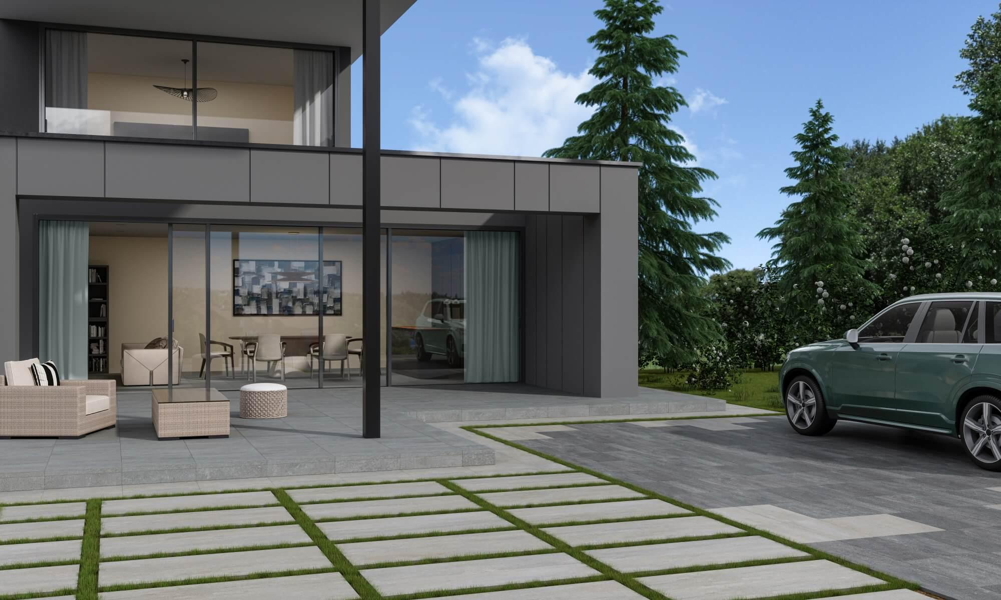 Мозаика Керама Марацци SBM013\DD204320 Про Нордик серый светлый мозаичный 30х30