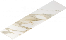Ступень Италон Стелларис Калакатта Голд фронтальная 620070002592 белый 33x120