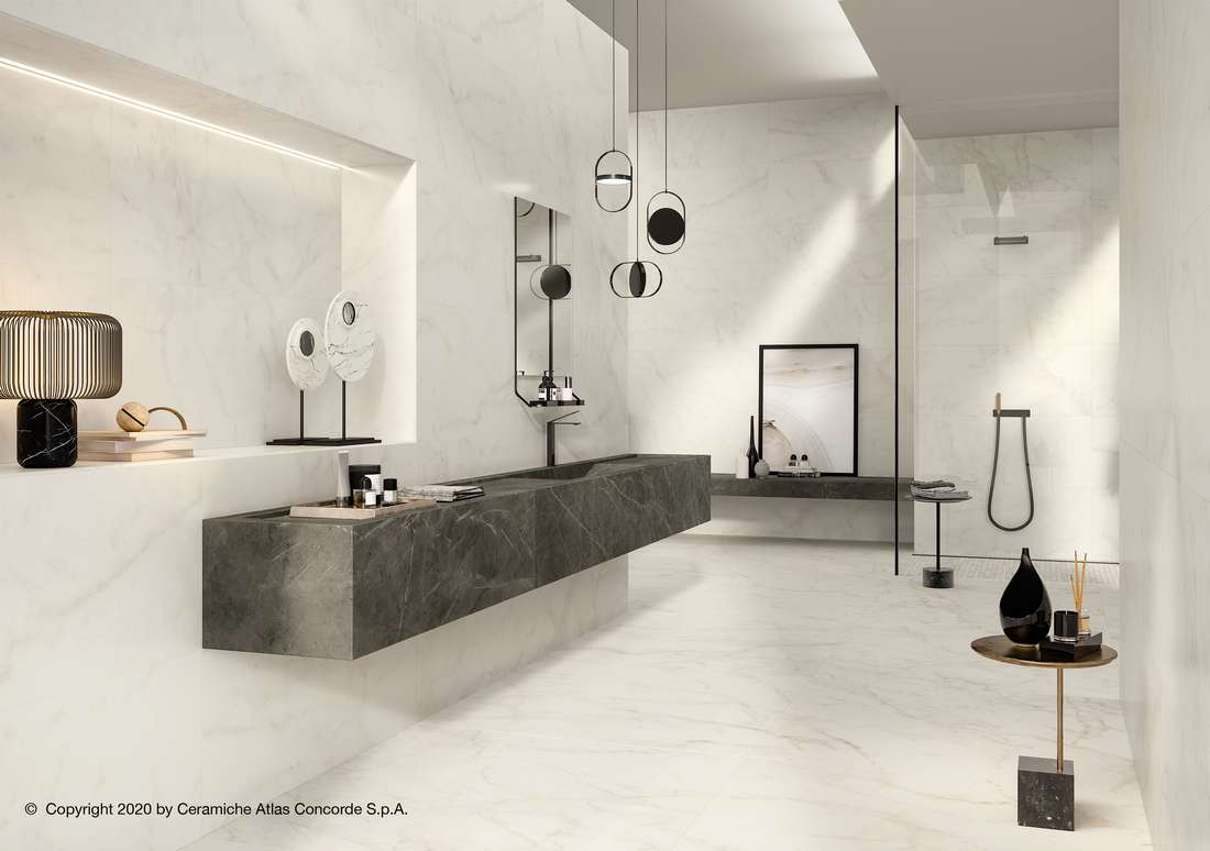 Керамогранит Atlas Concorde Marvel Shine Statuario Supremo Polished 120x278 A4O0