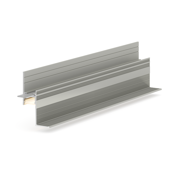 Теневая рейка Laconistiq Multilevel CLASSIC NEW разноуровневая без покрытия 46.5x28.7x3000мм под подсветку