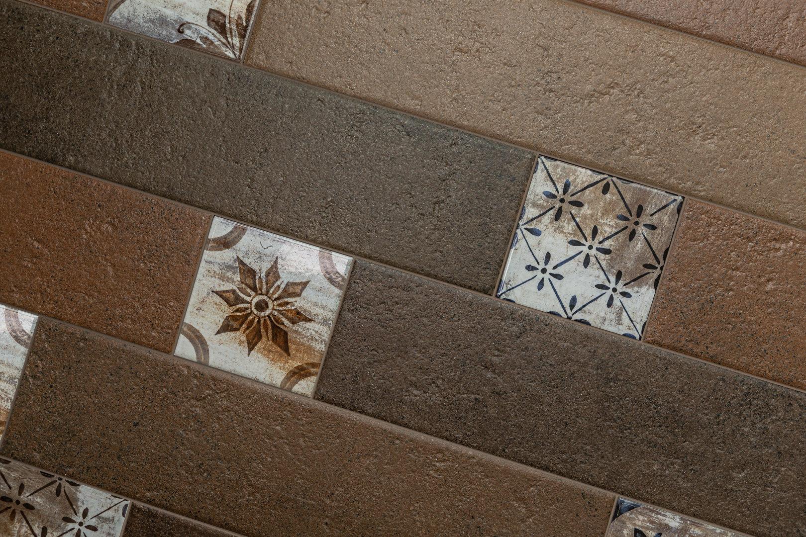 Вставка Kerama Marazzi VT\A236\1146 Декор Довиль 4 глянцевая 9,8x9,8