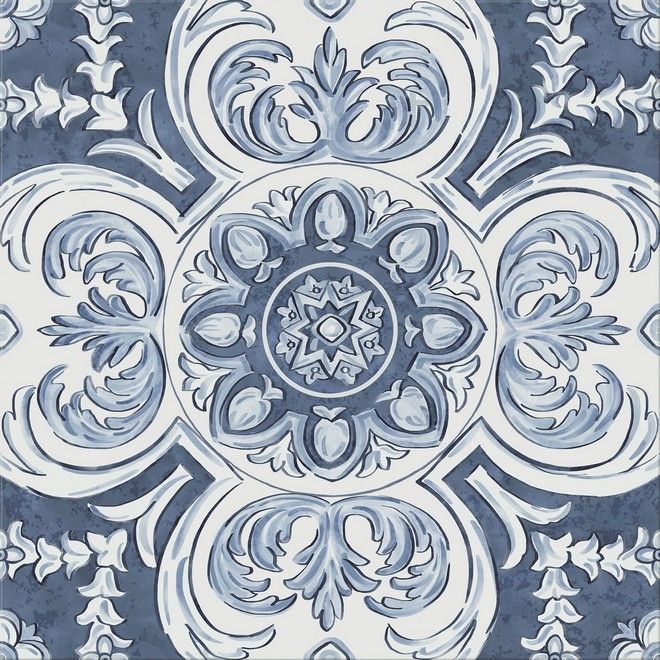 Декор Kerama Marazzi Алмаш центр cиний 30x30 HGD\A510\SG9174