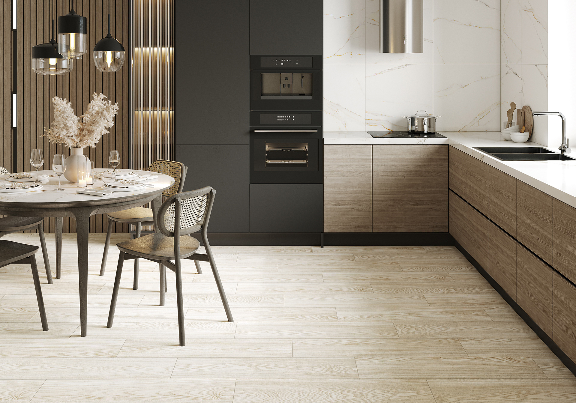 Керамогранит Alma Ceramica Андора GFA92ADR04R бежевый 20x90