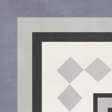 Декор Смайл Тайл Elegance Corner 19.8x19.8 серый