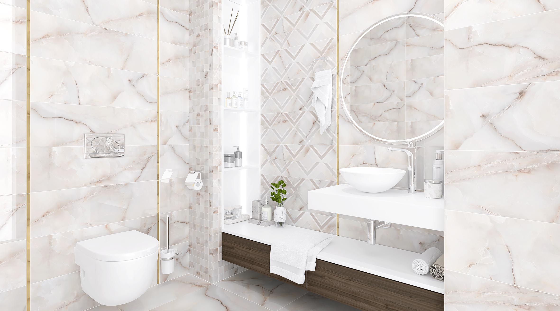 Керамогранит (LU 0005) Laparet Lumis бежевый 60x60 матовый